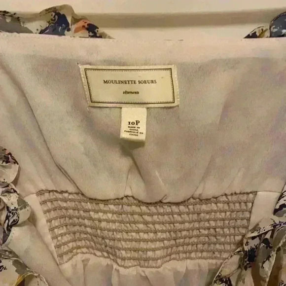 Anthropologie Moulinette Soeurs Silk Maxi Dress - Picture 11 of 13